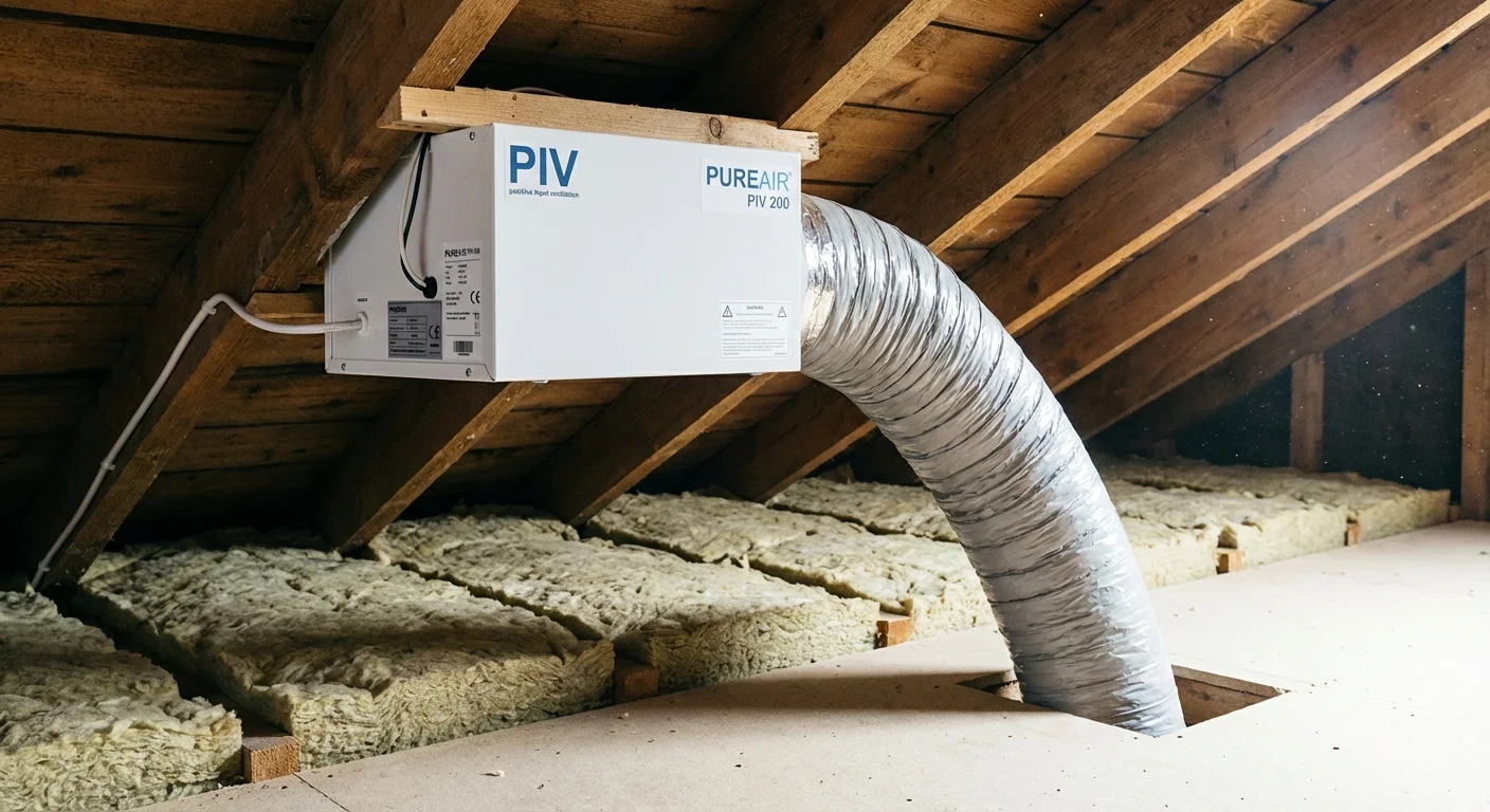 PIV system installed in Manchester loft